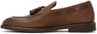 Brunello Cucinelli Brown Deerskin Tassle Loafers