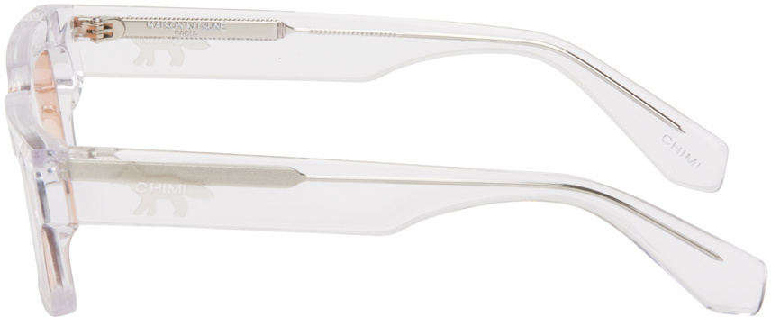 Maison Kitsuné Transparent Chimi Edition 05 Sunglasses