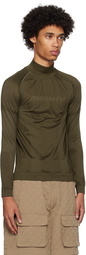 MISBHV Khaki Jacquard Turtleneck