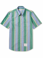 Thom Browne - Striped Cotton-Poplin Shirt - Blue