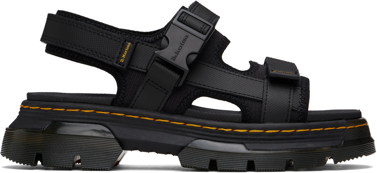 サンダル Dr. Martens Forster Poly Webbing Sandals Black Amazon.com | Dr. Martens Unisex Forster Poly Rip Stop Sandal