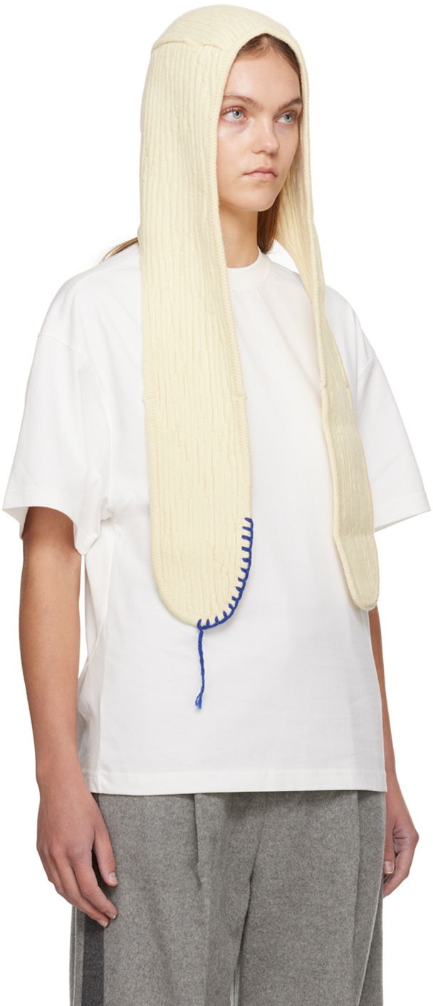 ADER error White Ear Flap Beanie