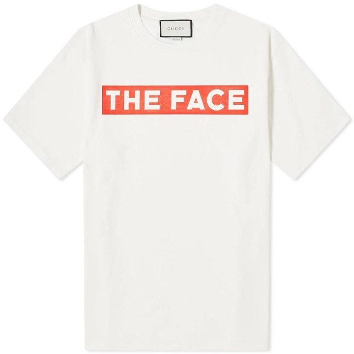 Photo: Gucci The Face Crew Tee