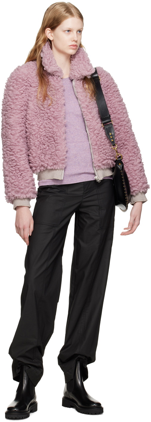 Isabel Marant Pink Salvia Bomber Jacket