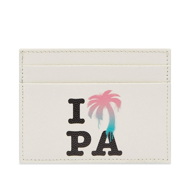 Photo: Palm Angels Men's I Love PA Card Holder in Multi