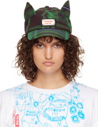 Charles Jeffrey LOVERBOY SSENSE Exclusive Green Ears Cap