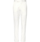 Richard James - Hyde Slim-Fit Cotton-Blend Twill Suit Trousers - White