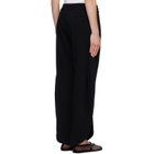 ALAÏA Black Petal Fleece Sweatpants
