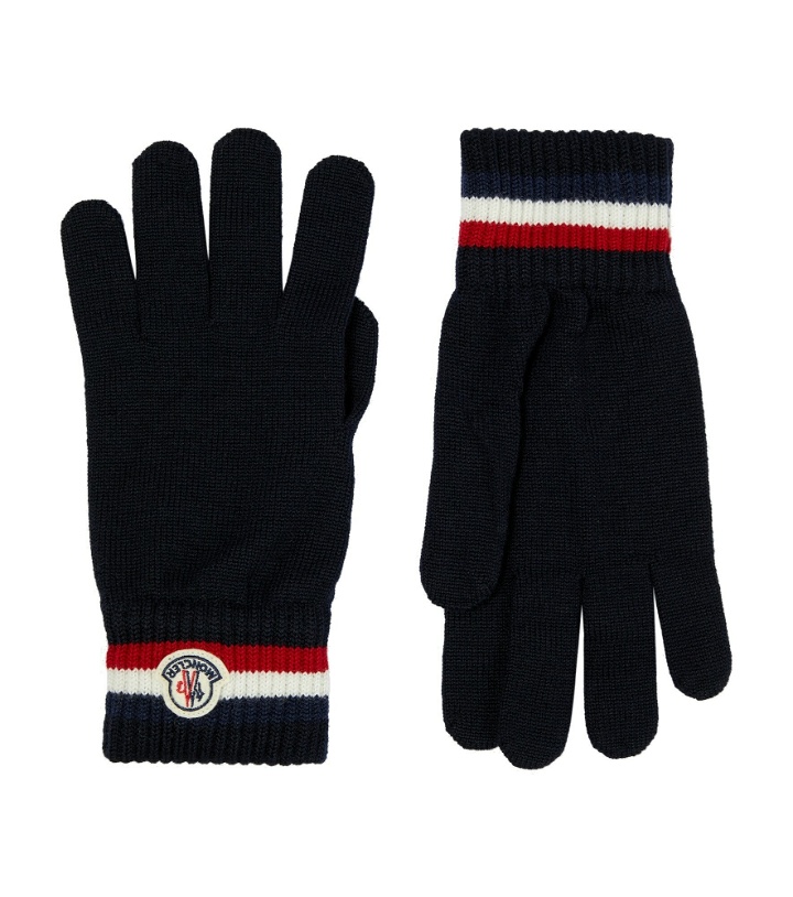 Photo: Moncler - Virgin wool gloves
