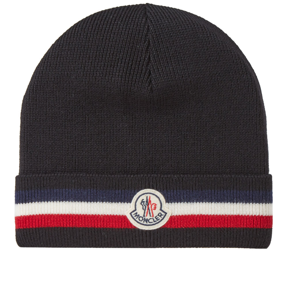 Moncler Tricolour Stripe Beanie Moncler