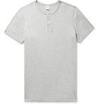 Reigning Champ - Pima Cotton-Jersey Henley T-Shirt - Gray