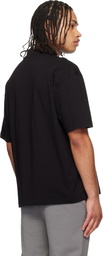 Hugo Black Cotton-Jersey Logo T-shirt