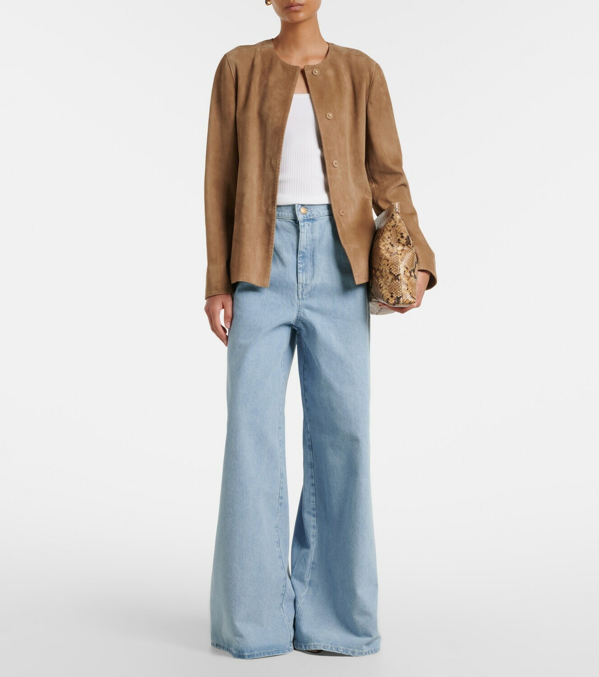 Max Mara High-rise wide-leg jeans