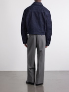 Jacquemus - La Veste De-Nîmes Logo-Embroidered Denim Jacket - Blue