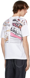 Junya Watanabe White Akira Toriyama Edition Printed T-Shirt