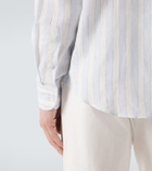 Dunhill Striped linen shirt