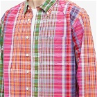Engineered Garments Men's 19th Century Button Down Shirt in Multi