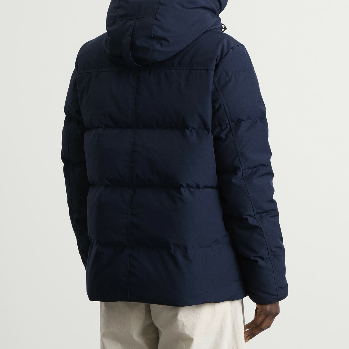 Canada Goose Men's Wyndham Parka Jacket Classic Disc in Atlantic Navy
