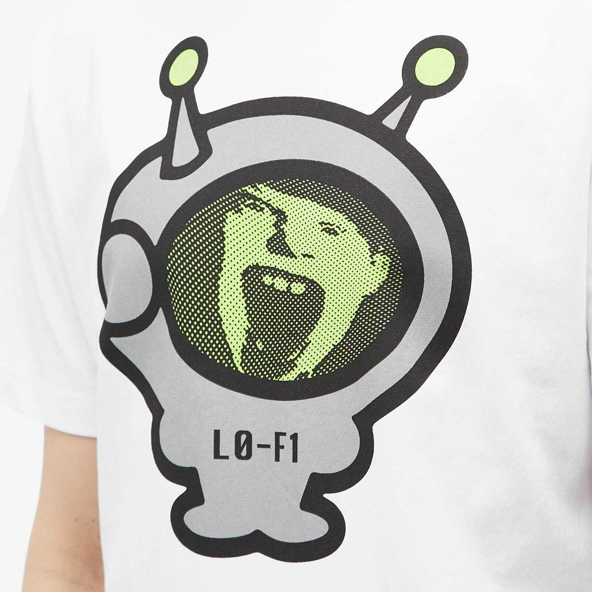 Lo-Fi Men's Rage T-Shirt in White