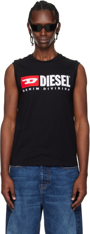 Photo: Diesel Black T-Isco-Div Tank Top