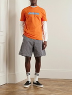 Carhartt WIP - Straight-Leg Striped Cotton-Canvas Shorts - Blue