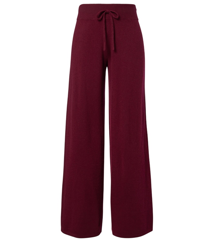 Photo: Lisa Yang Sofi cashmere wide-leg pants