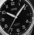 Oris - Big Crown ProPilot Big Date Automatic 41mm Stainless Steel and Leather Watch, Ref. No. 01 751 7761 4065-07 6 20 07LC - Gray