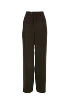 Magliano Brown Viscose Blend Wide-leg Pant