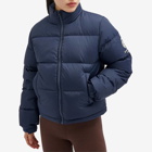 Sporty & Rich Women's Crown LA Puffer Jacket in Navy