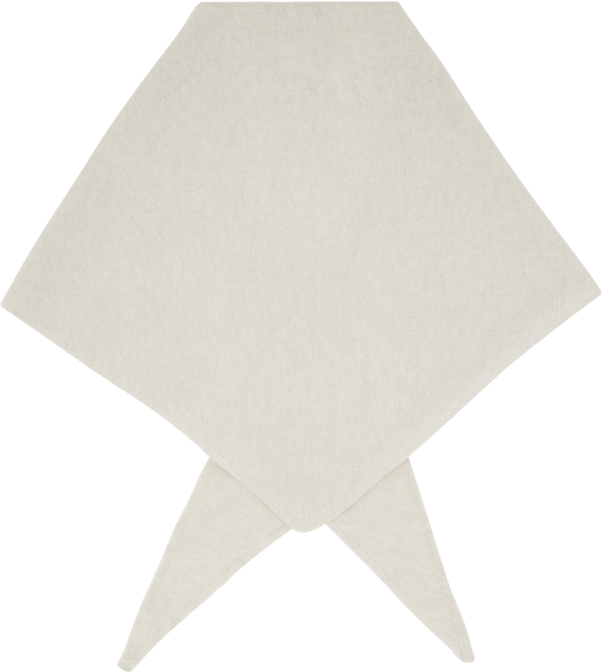 LE17SEPTEMBRE Gray Cashmere Blend Muffler Scarf