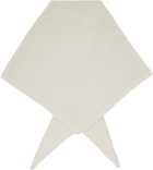 LE17SEPTEMBRE Gray Cashmere Blend Muffler Scarf