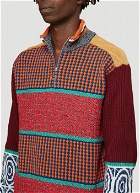 Troy Turtleneck Sweater in Red