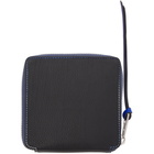 Loewe Black Rainbow Square Zip Wallet