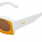 Loewe Eyewear Paul's Ibiza Original Sunglasses in Yellow 