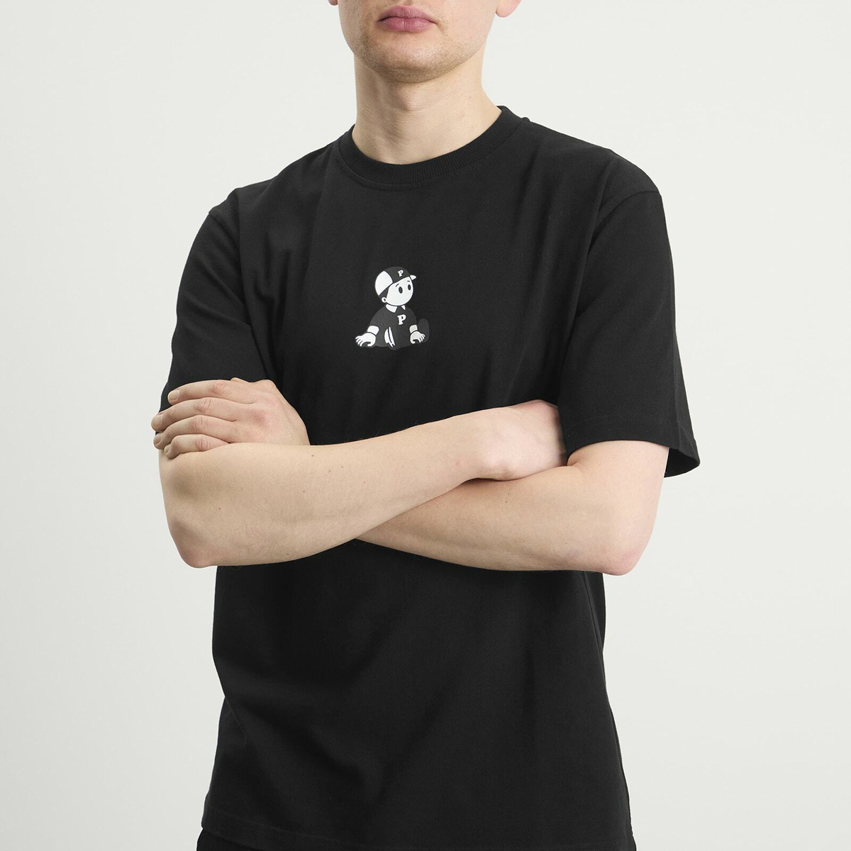 Pawa Speed Sports Men's Boy T-Shirt in Black
