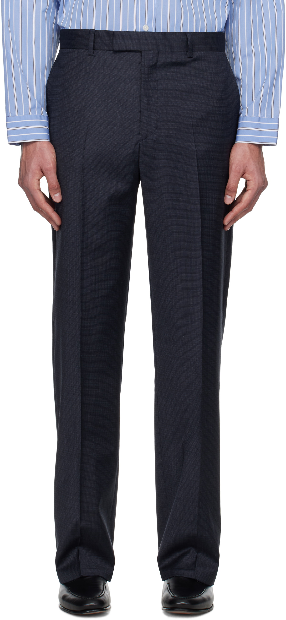Sunflower Navy Relaxed Trousers