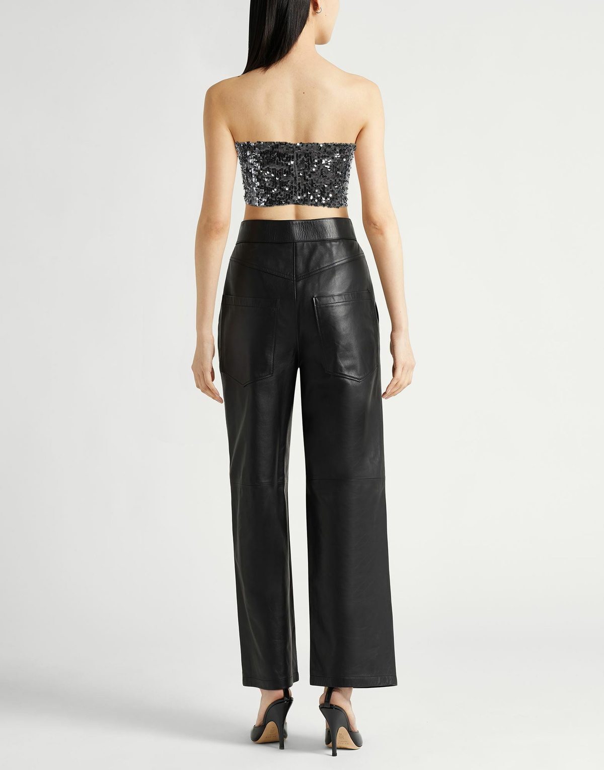 Jucca Womens Top in Charcoal