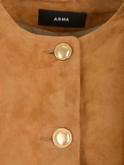 ARMA gaya Suede Jacket