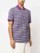 MISSONI - Striped Short Sleeve Polo Shirt