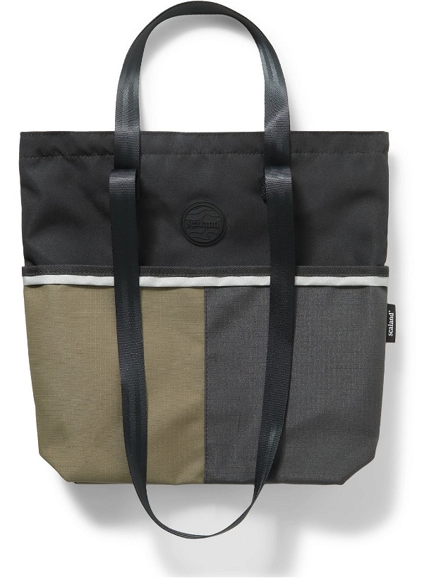 Photo: Sealand Gear - Swish Colour-Block Upcycled Canvas and Ripstop Tote Bag