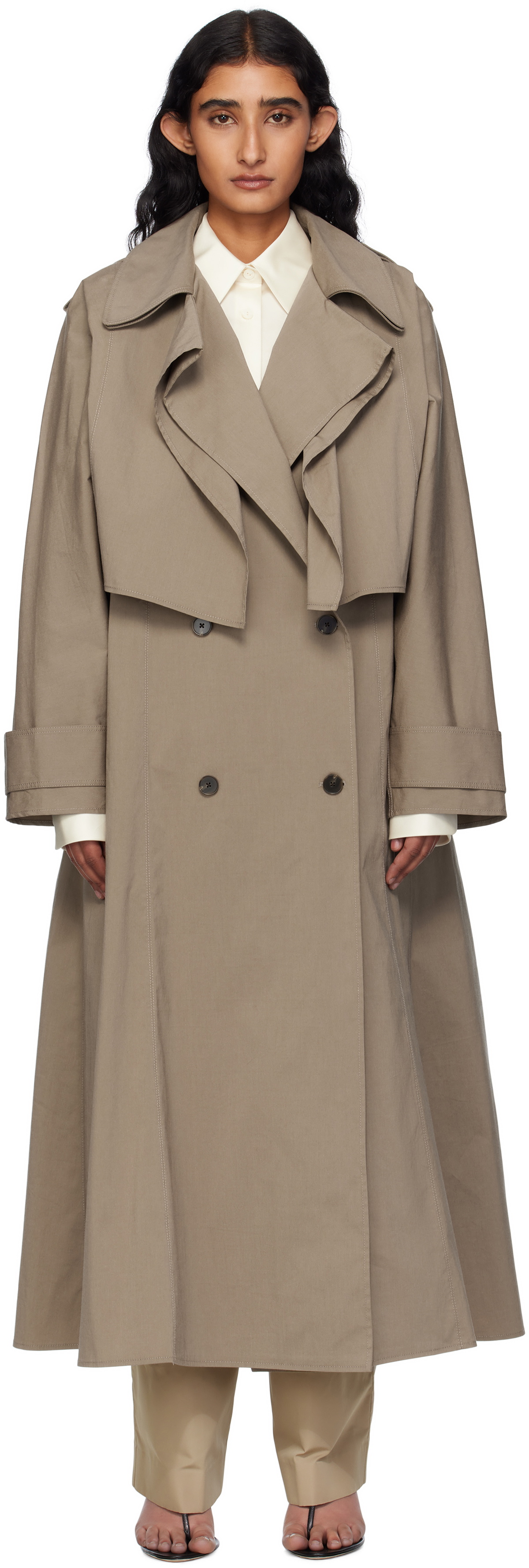 GIA STUDIOS Beige Gia Coat