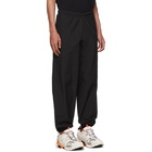 Balenciaga Black Taffeta Lounge Pants