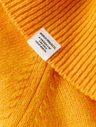 Norse Projects - Sigfred Brushed-Wool Sweater - Yellow