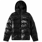 Columbia Men's Bulo Point II Down Jacket in Black Shiny And Bl