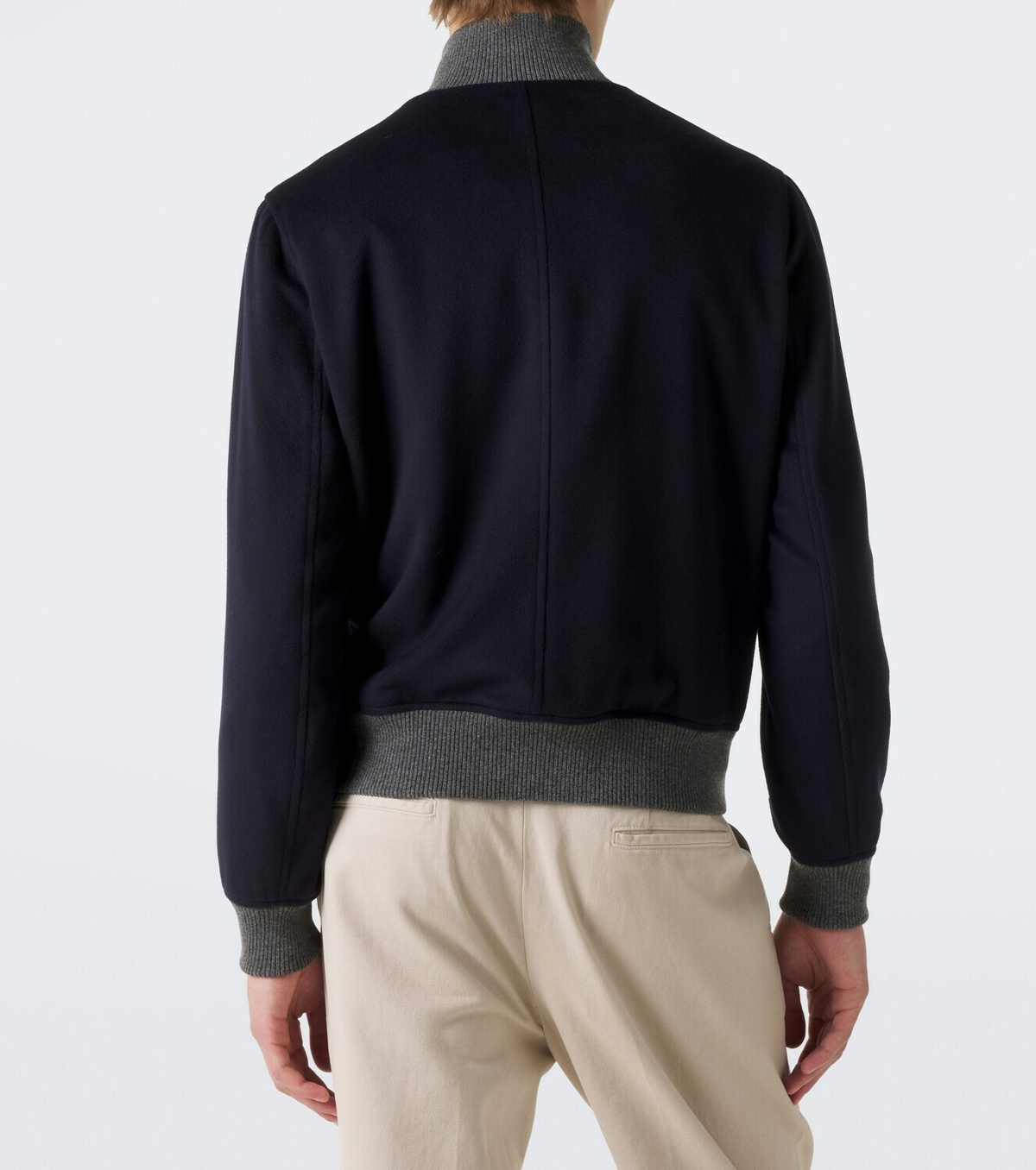Brunello Cucinelli Virgin wool blouson jacket