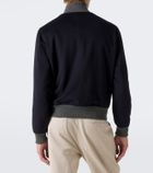 Brunello Cucinelli Virgin wool blouson jacket