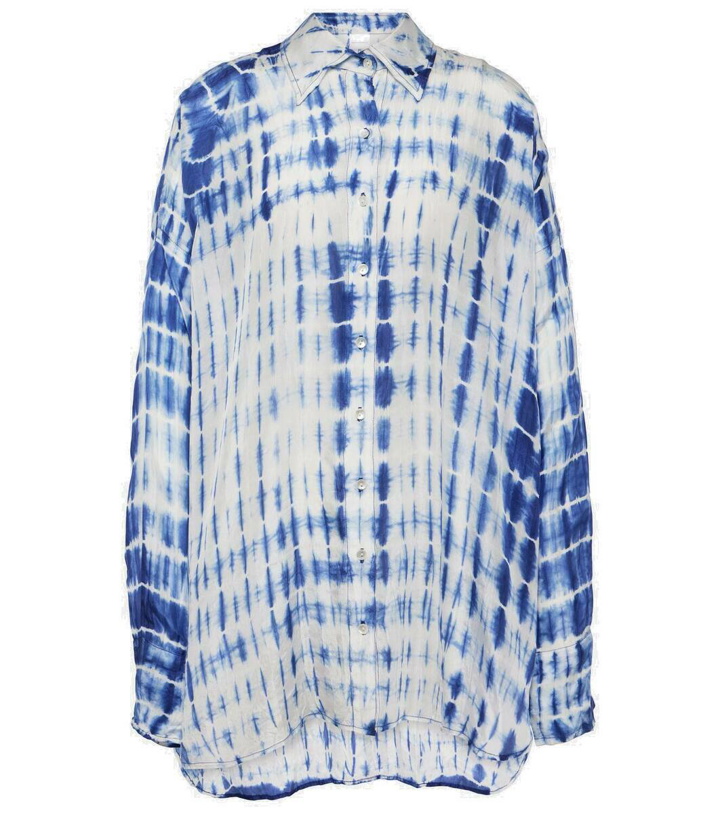 Photo: Anna Kosturova Tie-dye silk shirt