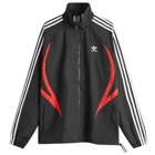 Adidas Men's Archive Track Top in Black/Betrack Toper Scarlet