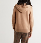 BURBERRY - Lindley Cashmere-Blend Zip-Up Hoodie - Neutrals