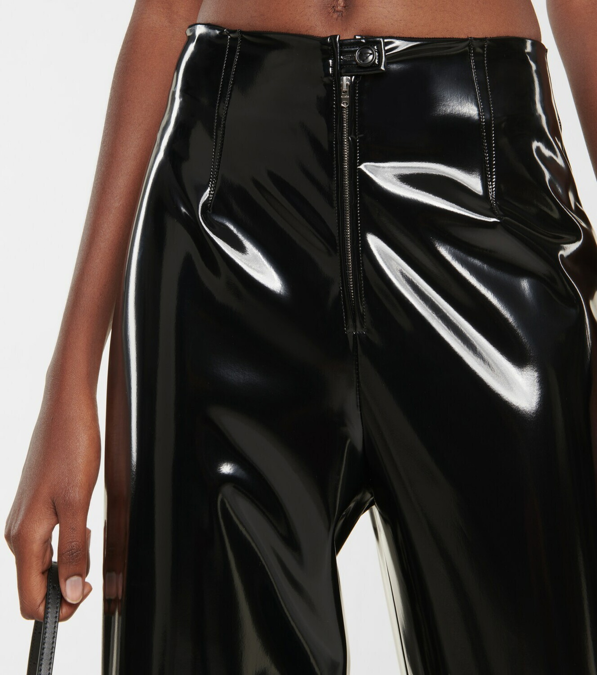 Alaïa Faux leather pants ALAÏA